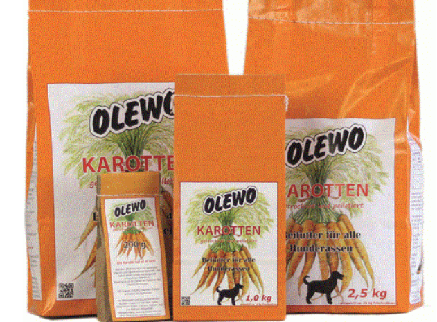 Karottenpellets