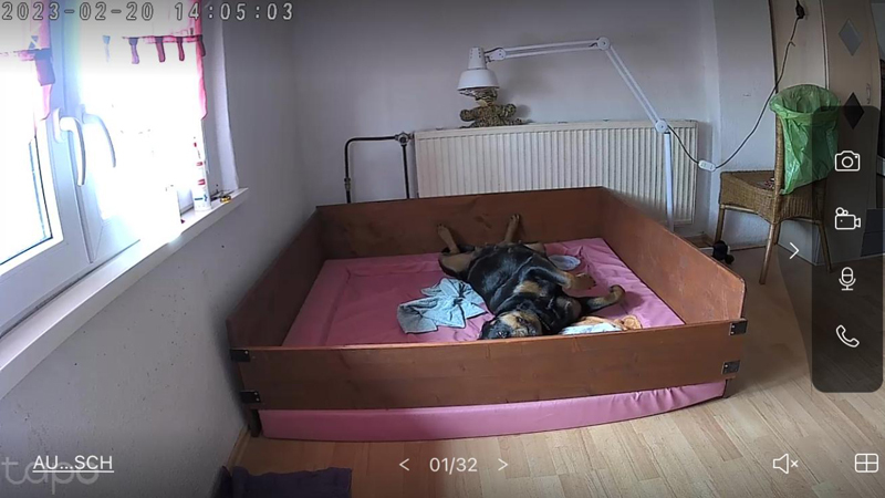 wenn ich so liege, gehts :-) 